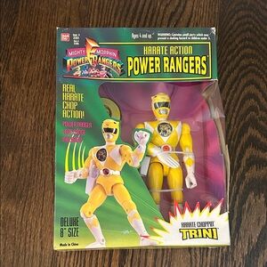 Power Rangers Karate Action Figure - Yellow